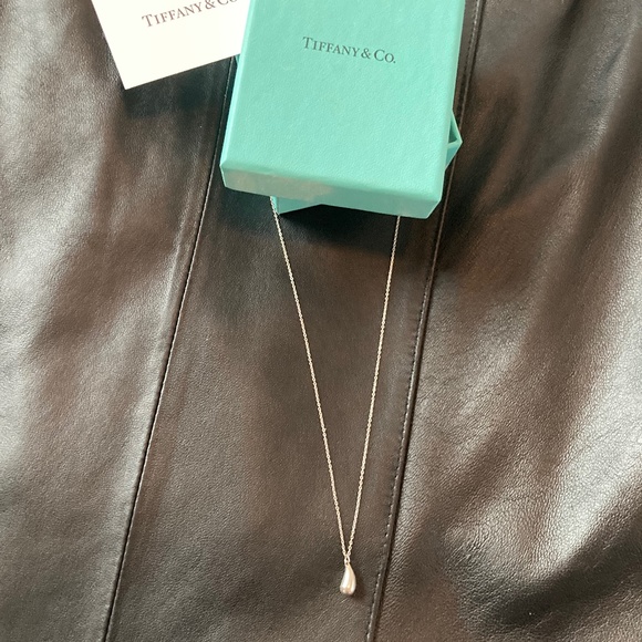 Tiffany raindrop necklace Elsa Peretti - Picture 1 of 5